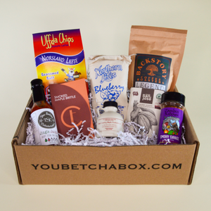 you betcha box cabin crate treats for sharing